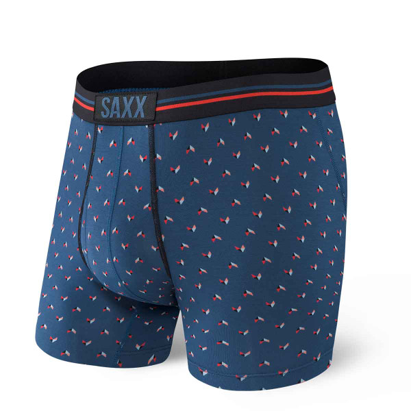 Saxx Ultra Boxer with Fly Men's in Blue Foxy